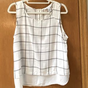 White House Black Market, sleeveless blouse